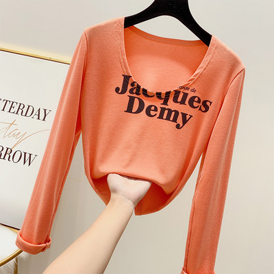 Γυναικεία μπλούζα με στρογγυλό λαιμόκοψη σε διάφορα χρώματα