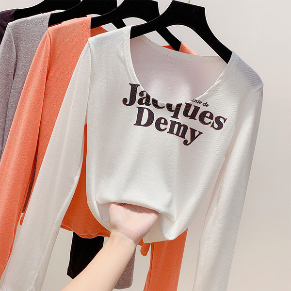 Γυναικεία μπλούζα με στρογγυλό λαιμόκοψη σε διάφορα χρώματα