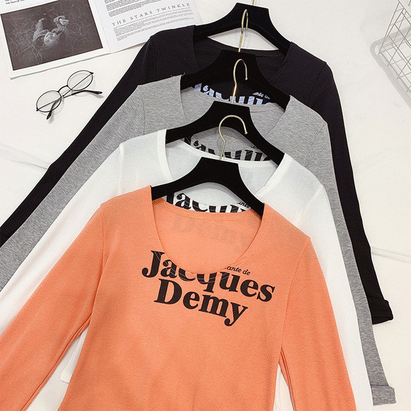 Γυναικεία μπλούζα με στρογγυλό λαιμόκοψη σε διάφορα χρώματα