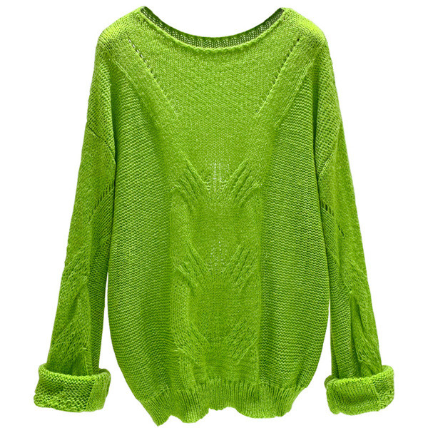 Γυναικείο πουλόβερ φαρδύ μοντέλο  σε διάφορα χρώματα