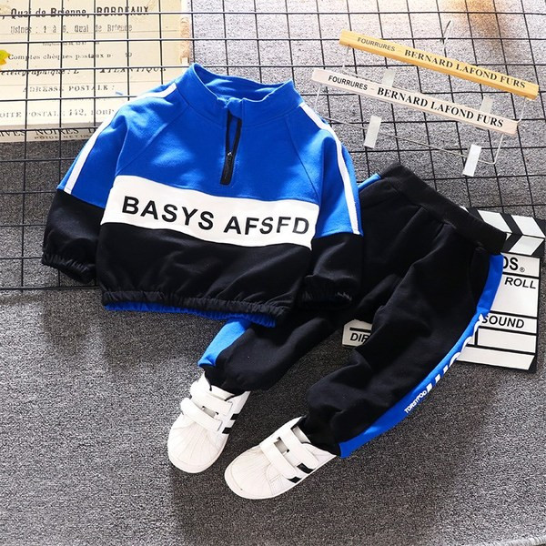 Új modell gyerek szett fiú blúz + nadrág két színben