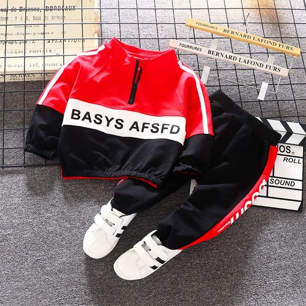 Új modell gyerek szett fiú blúz + nadrág két színben