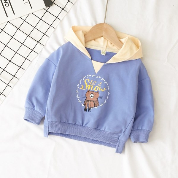 Hanorac pentru copii model nou cu aplicatie si gluga pentru baieti