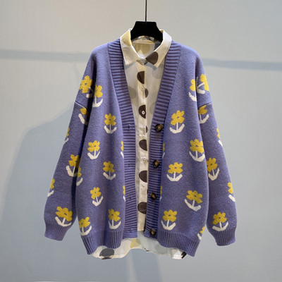 Γυναικείο γιλέκο με πολύχρωμα κεντήματα και V-κολάρο