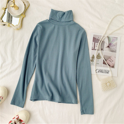 Καθημερινή  γυναικεία μπλούζα με κολάρο σε διάφορα χρώματα