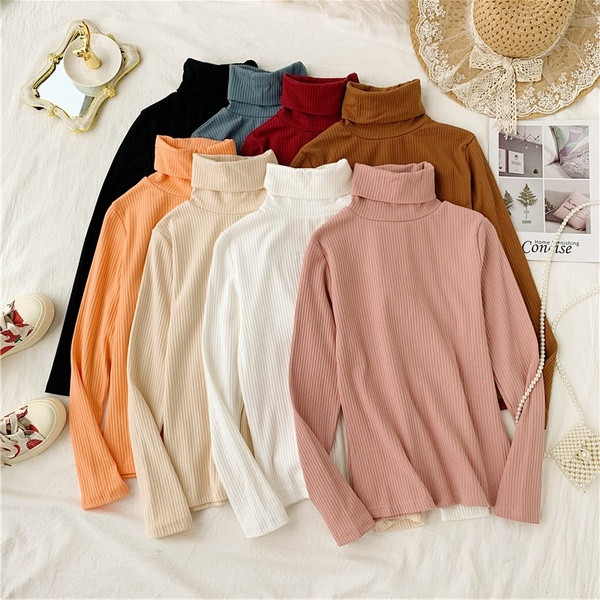 Καθημερινή  γυναικεία μπλούζα με κολάρο σε διάφορα χρώματα