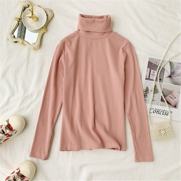 Καθημερινή  γυναικεία μπλούζα με κολάρο σε διάφορα χρώματα