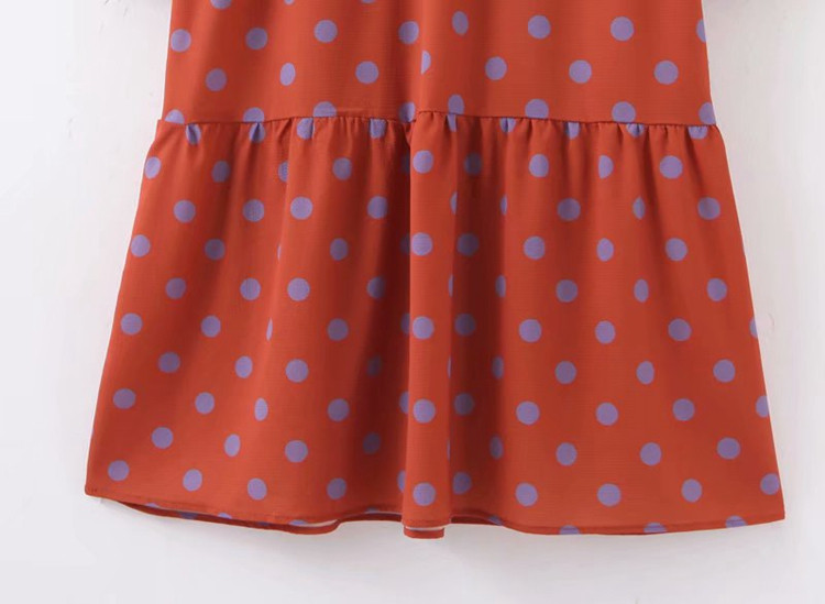 Alkalmi női ruha nyakkendővel - szabású modell