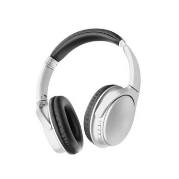 Ασύρματο ακουστικό MS-K10 Quiet Comfort, Έκδοση Bluetooth 5.0, Υποστήριξη καρτών μνήμης - Ασημί