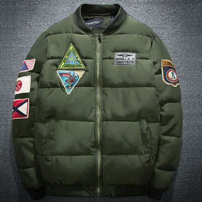 Μοντέρνο ανδρικό μπουφάν με μακρύ μανίκι σε τρία χρώματα