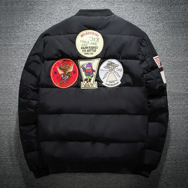 Μοντέρνο ανδρικό μπουφάν με μακρύ μανίκι σε τρία χρώματα