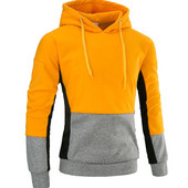 Napi férfi pulóver kapucnival, három színben