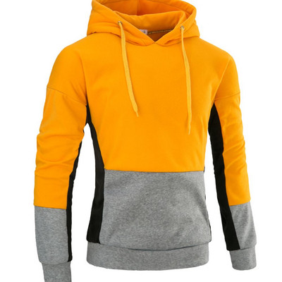 Napi férfi pulóver kapucnival, három színben