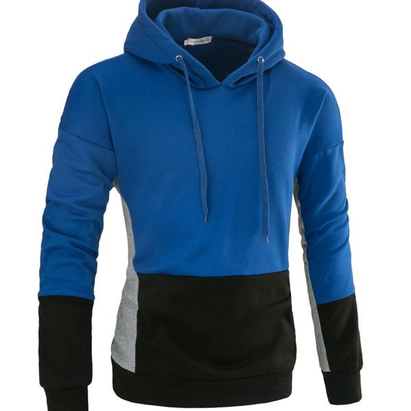 Napi férfi pulóver kapucnival, három színben