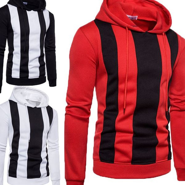 Casual ανδρικό φούτερ με κουκούλα σε τέσσερα χρώματα