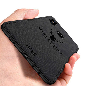 Противоударен силиконов калъф с гръб наподобяващ кожа за Xiaomi RedMi Note 5 Черен - Reer case