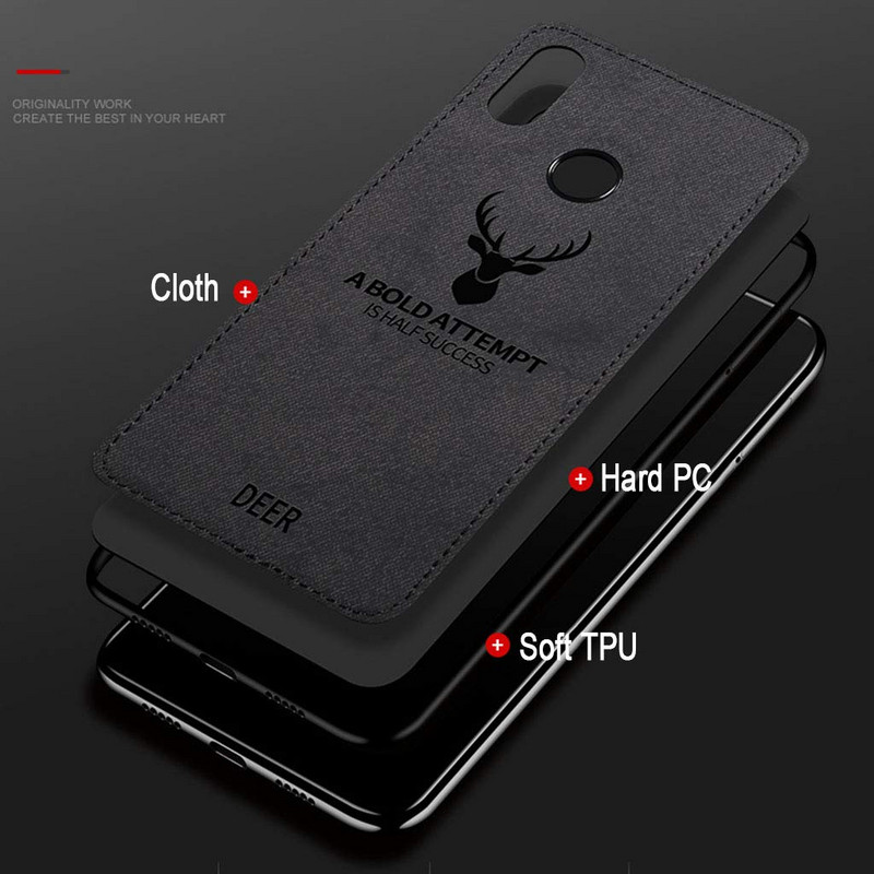 Θήκη από σιλικόνη με δερμάτινη πλάτη για Xiaomi RedMi Note 5 Black - Reer