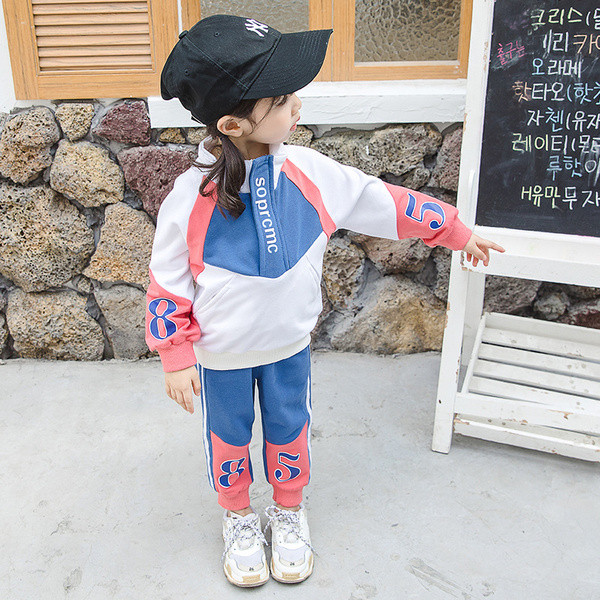 Sportos gyerek szett két színben - lányoknak