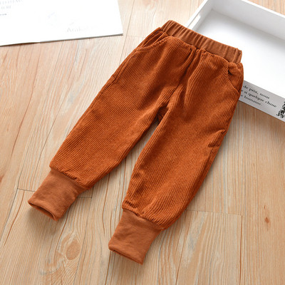 Παιδικά καθημερινά παντελόνια για κορίτσια με τσέπες σε διάφορα χρώματα