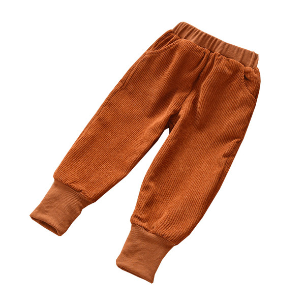 Παιδικά καθημερινά παντελόνια για κορίτσια με τσέπες σε διάφορα χρώματα