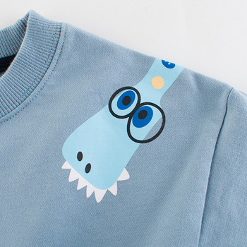 Casual παιδική μπλούζα  για τα αγόρια σε μπλε χρώμα