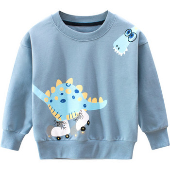 Casual παιδική μπλούζα  για τα αγόρια σε μπλε χρώμα