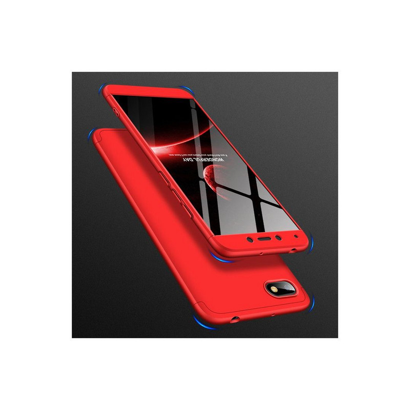 Προστατευτικό προστατευτικό τύπου θήκης για το Xiaomi Redmi 6A, Red