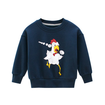 Gyermek blúz rátéttel és hosszú ujjal - fiúknak