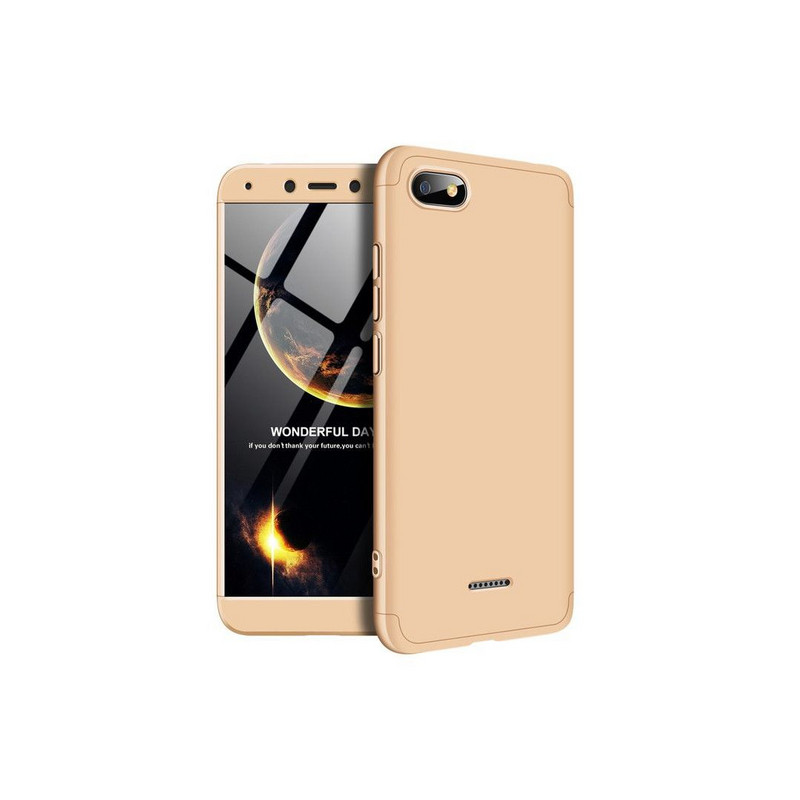 Προστατευτικό προστατευτικό τύπου θήκης για το Xiaomi Redmi 6A, Golden