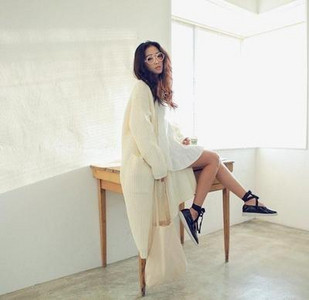 Vesta casual dama - model lung in negru, roz si alb