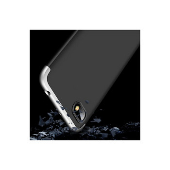 Защитен калъф тип протектор за Xiaomi Redmi 6A, Черен/Сребрист