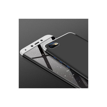 Защитен калъф тип протектор за Xiaomi Redmi 6A, Черен/Сребрист