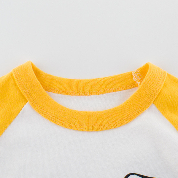 Καθημερινή παιδική  μπλούζα  για αγόρια με εφαρμογή και O-λαιμό