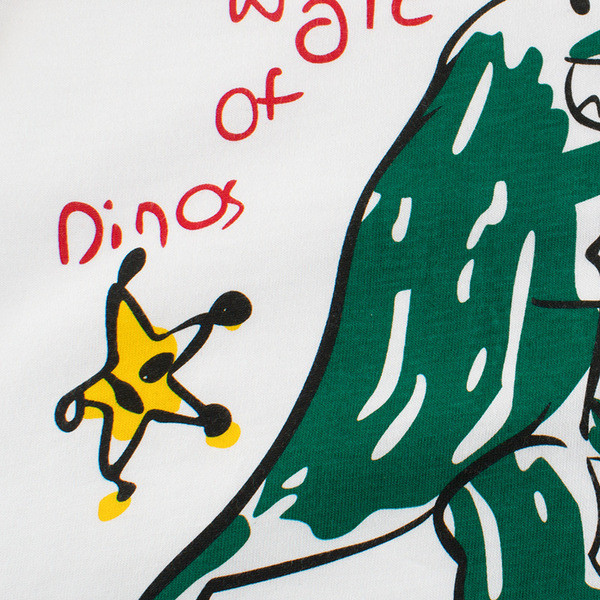 Καθημερινή παιδική  μπλούζα  για αγόρια με εφαρμογή και O-λαιμό