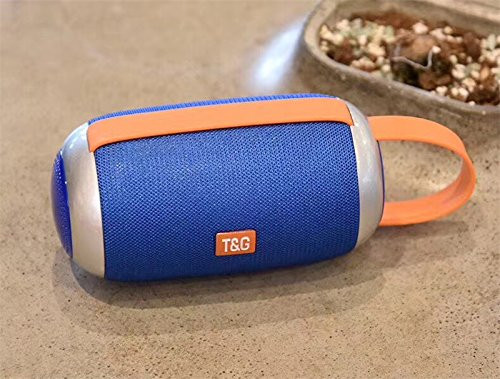 Преносима bluetooth колонка модел TG112  с  AUX и USB порт и слот за TF/SD card- син цвят