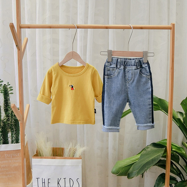 Τζιν παιδιά με μπλε χρώμα για αγόρια