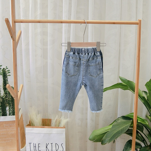 Τζιν παιδιά με μπλε χρώμα για αγόρια