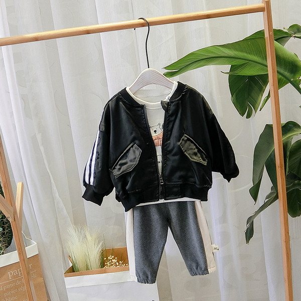 Νέο μοντέλο παιδικό μπουφάν για αγόρια σε διάφορα χρώματα