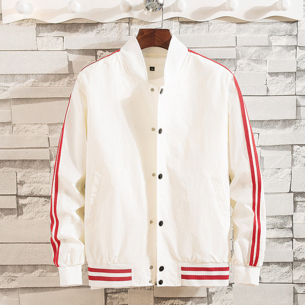 Jachetă modernă pentru bărbați cu nasturi și buzunar în trei culori