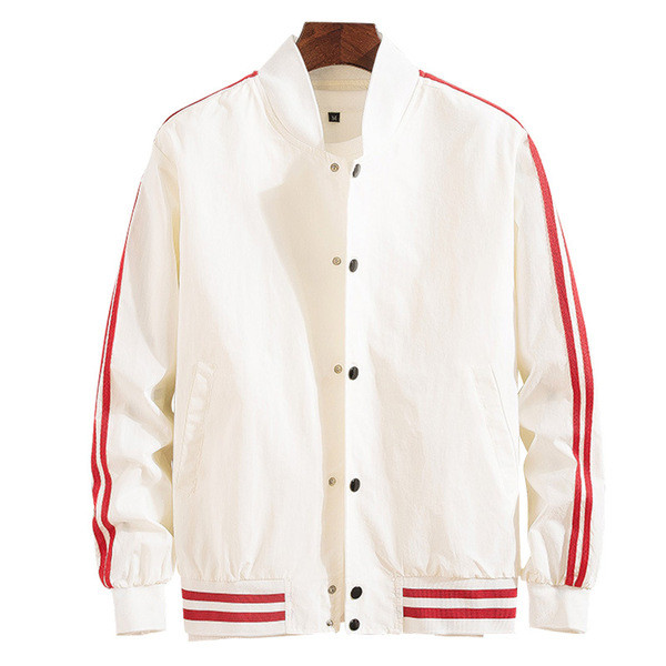 Jachetă modernă pentru bărbați cu nasturi și buzunar în trei culori