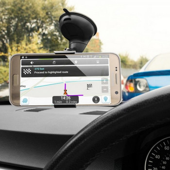 Универсална стойка за кола за смартфон, GPS навигация, GSM Черен цвят