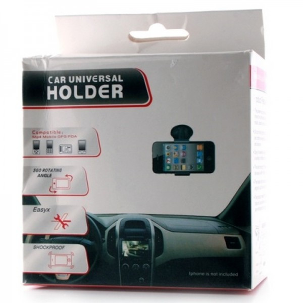 Βάση καθολικού αυτοκινήτου για Smart τηλέφωνο, πλοήγηση GPS, μαύρο GSM