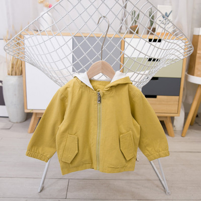 Νέο μοντέλο παιδικό μπουφάν με τρισδιάστατο στοιχείο και κουκούλα σε διάφορα χρώματα