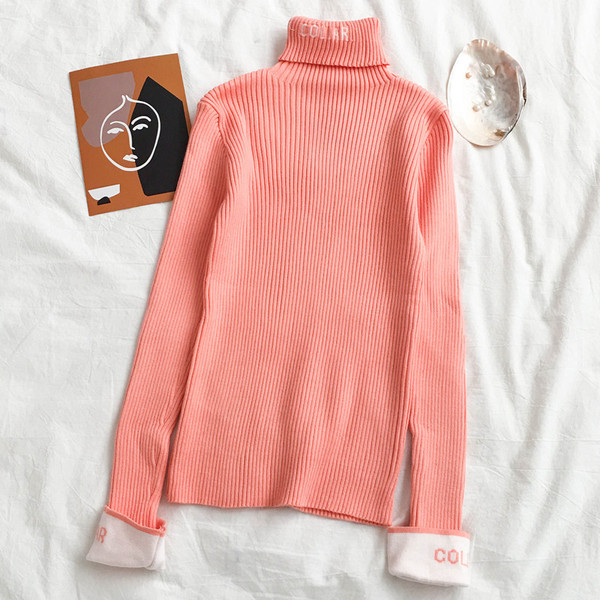 Alkalmi női pulóver több színben - pólógallérral