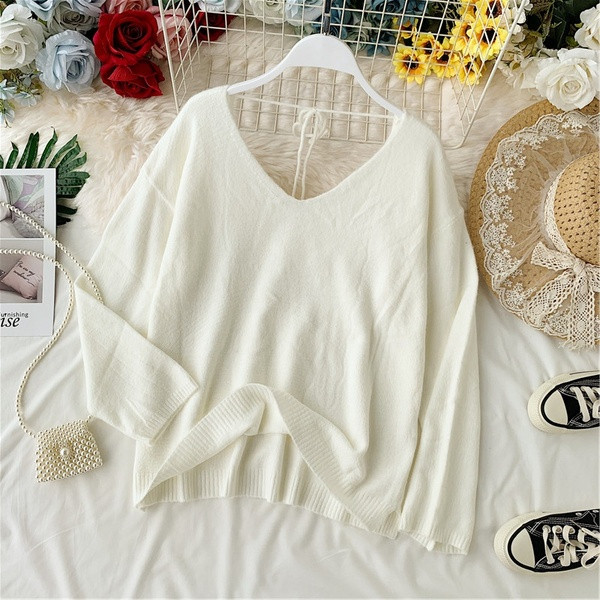 Bluza dama - model lat cu decolteu in V in mai multe culori