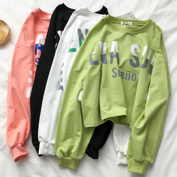 Bluză casual de damă în patru culori cu inscripții