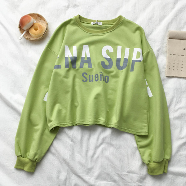 Bluză casual de damă în patru culori cu inscripții