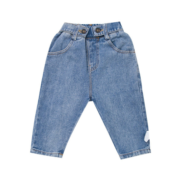 Νέο μοντέλο παιδικά τζιν με τσέπες σε  μπλε χρώμα  για αγόρια