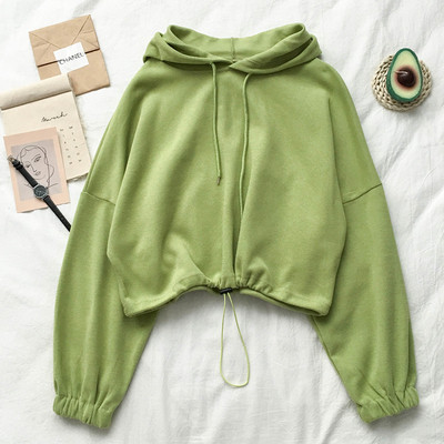 Casual γυναικεία μπλούζα σε λευκό και πράσινο χρώμα