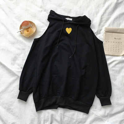 Bluza de dama in mai multe culori - cu gluga si cravate